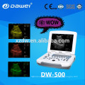 DW500 equipamento de diagnóstico laboratorial médico e notebook ultra-som veterinário à venda